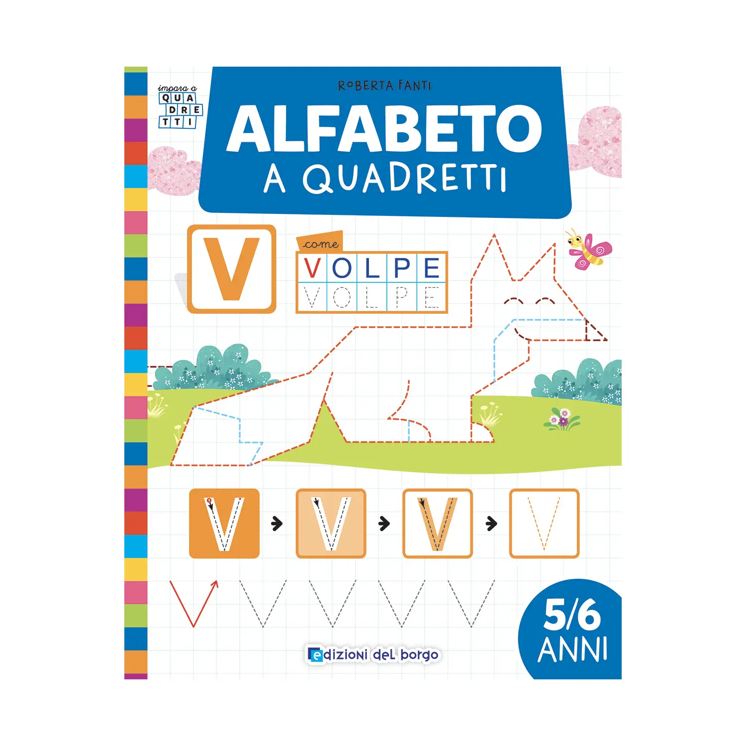 Impara a Quadretti – Alfabeto a Quadretti - Prima biblioteca
