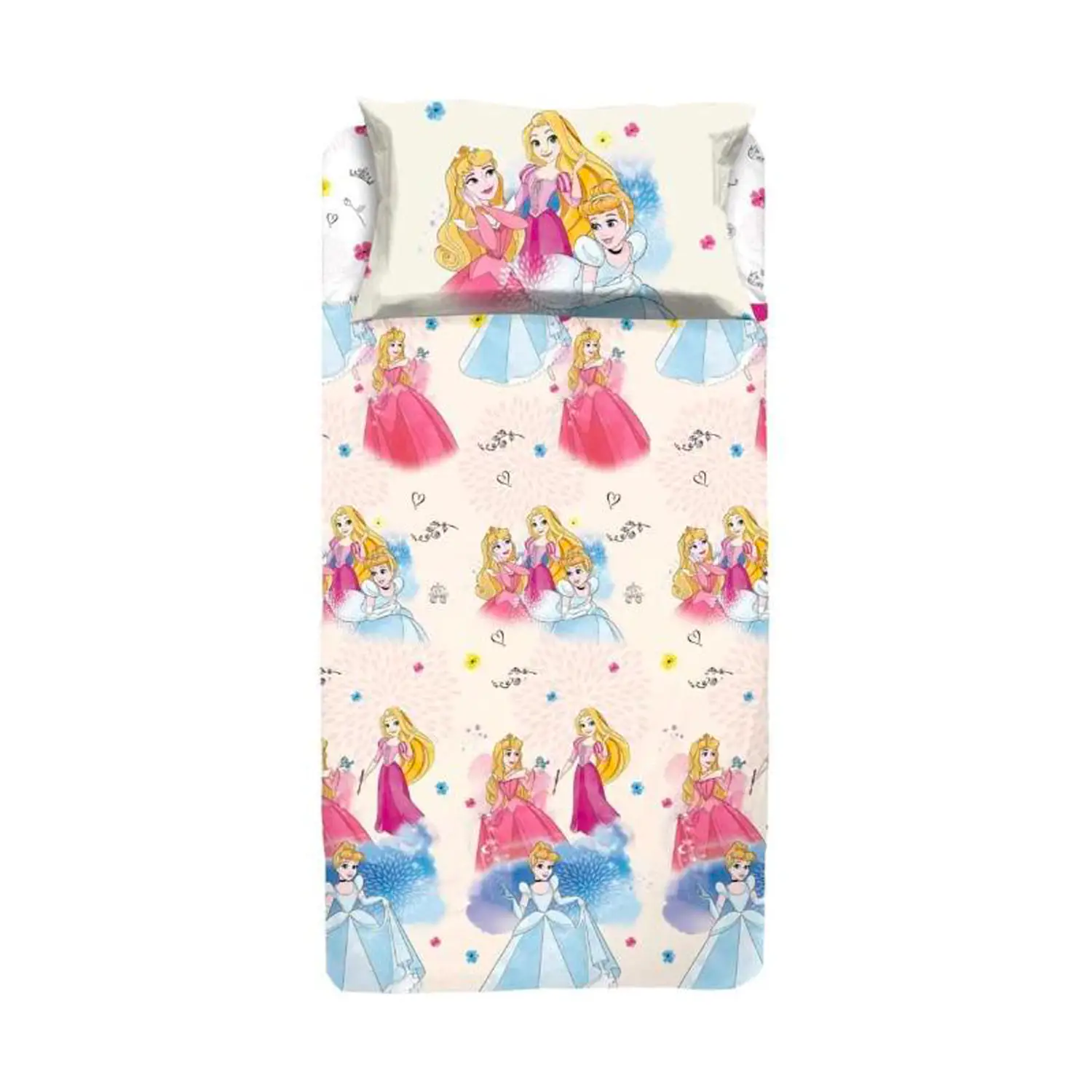 Completo Letto Una Piazza Disney Princess Hermet 6337673pr01 - biancheria casa