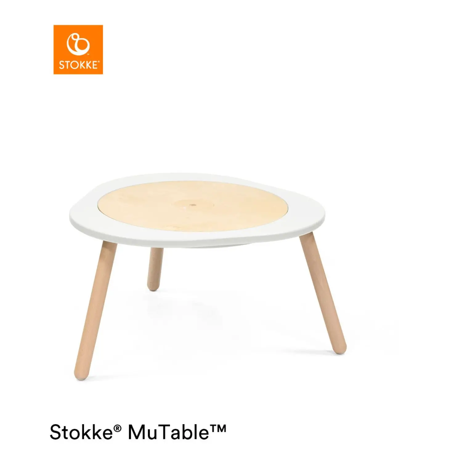 STOKKE MUTABLE TAVOLO DA GIOCO MULTIFUNZIONE V2 BIANCO - Primi giochi