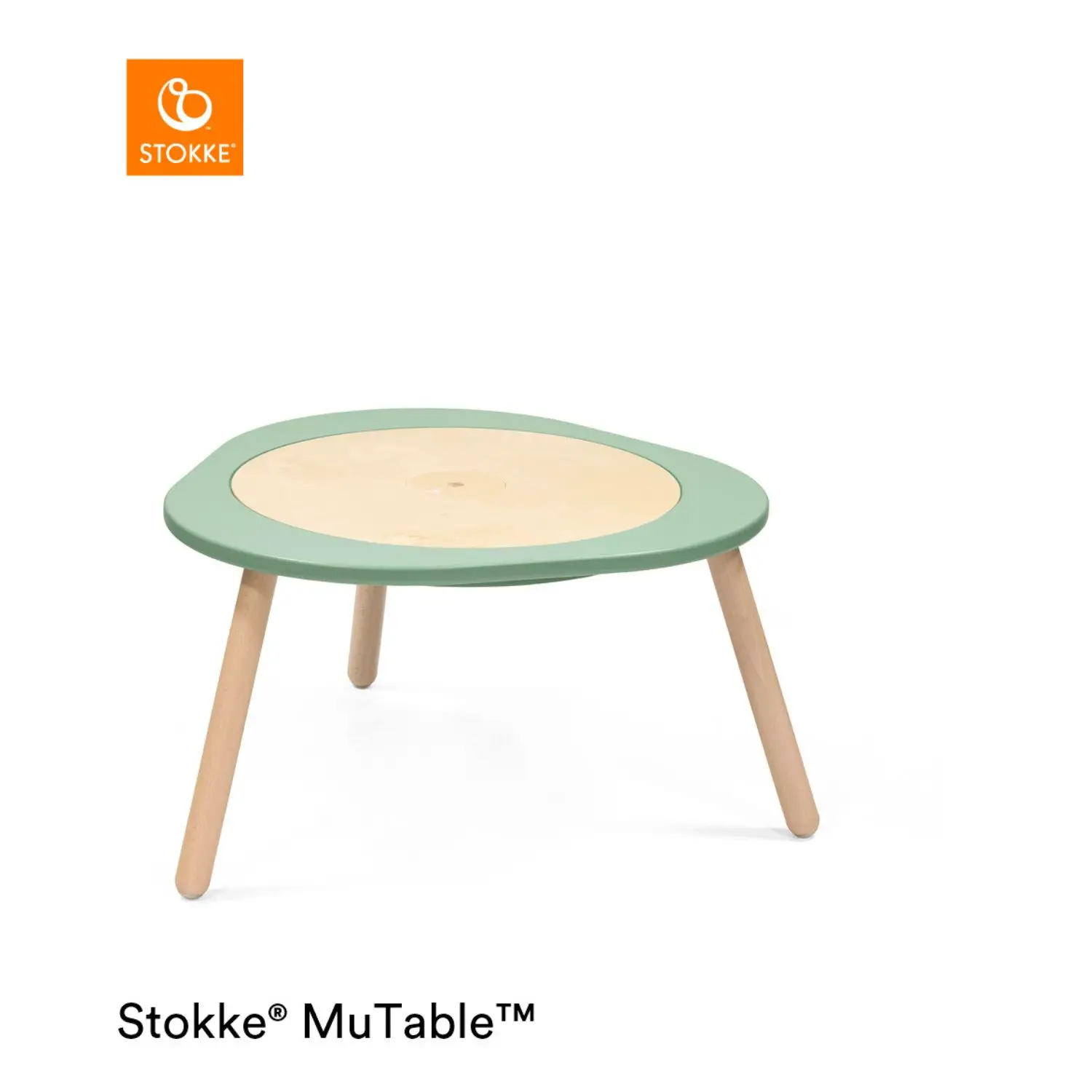 Stokke Mutable Tavolo da Gioco Multifunzione V2 Clover Green - Primi giochi