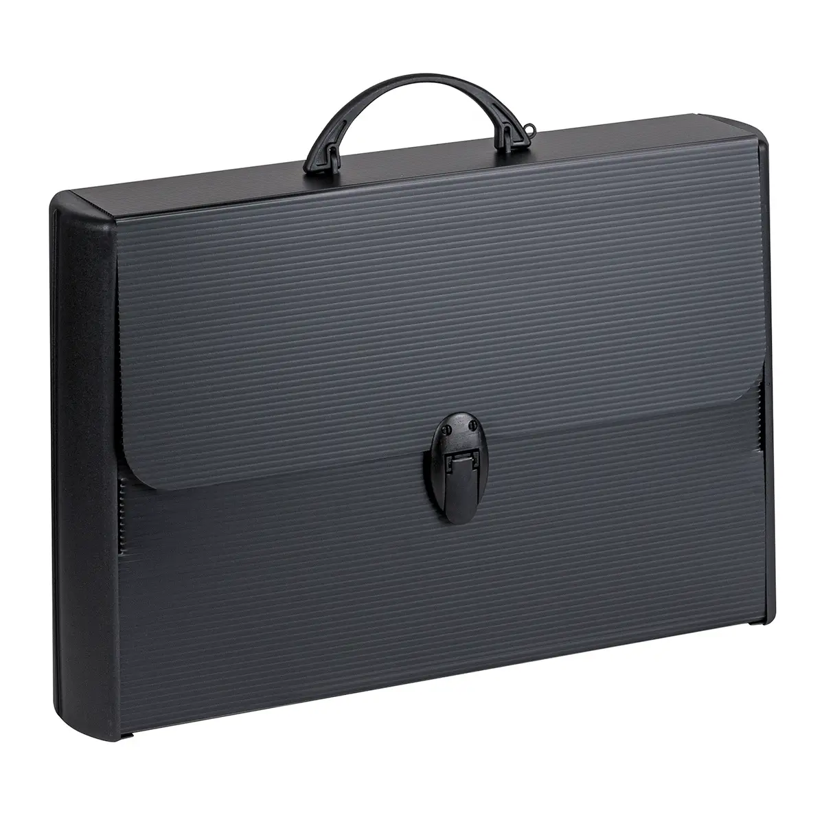 VALIGETTA PORTADISEGNI HARDOX TOTAL BLACK 1 CHIUSURA 43X28X8,5 - valigette polionda