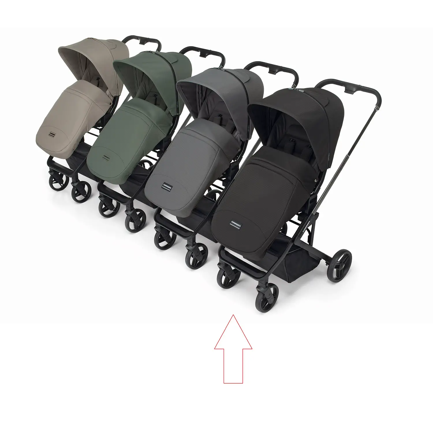 Coprigambe Per Passeggino Tictoc Ebony Foppapedretti - sacchi termici