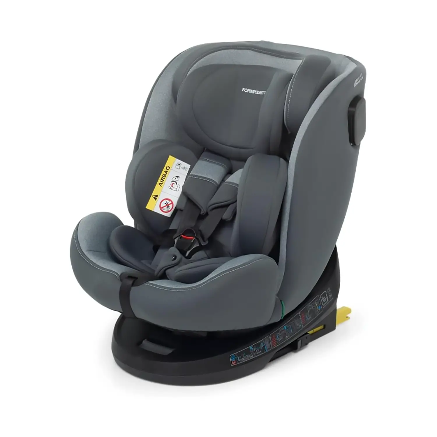 Seggiolino Auto Circle I-size Silver 0-12A 40-150cm Foppapedretti - bambini 40-150 cm (0-12 anni)