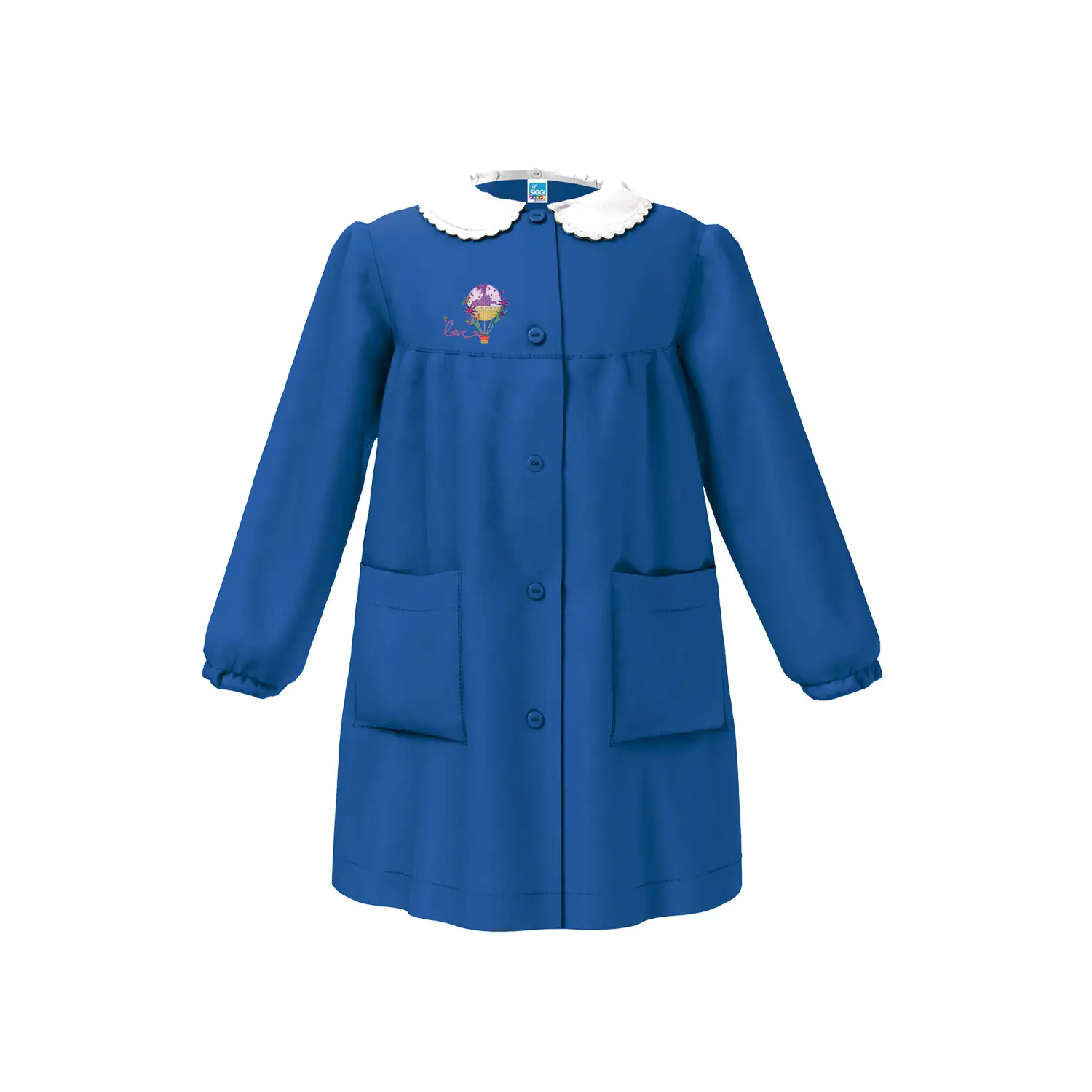 Grembiule Bambina Scuola 3908 Blu 11 Anni - grembiuli scolastici