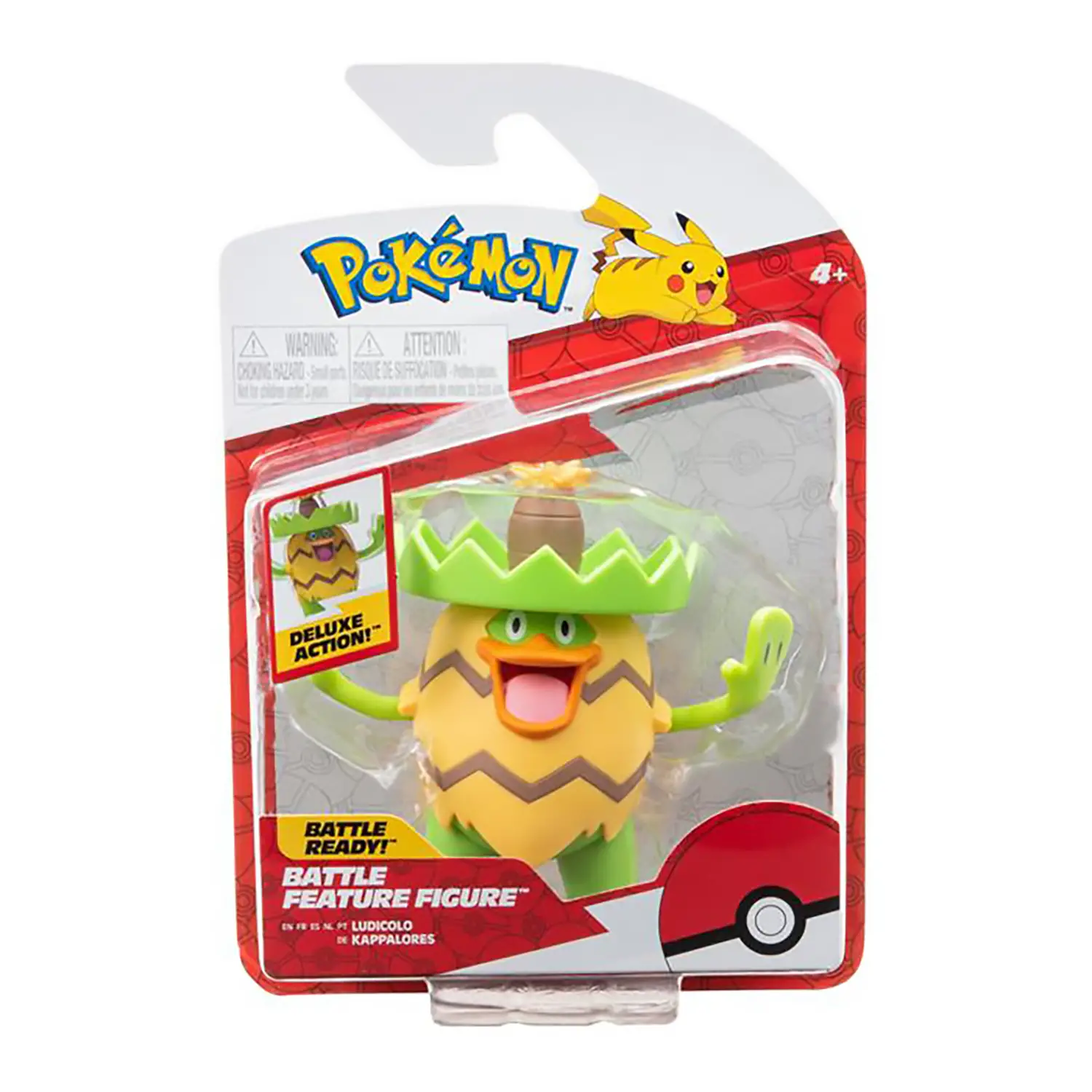 Pokemon Personaggio con Funzione: Ludicolo - action figures ed accessori