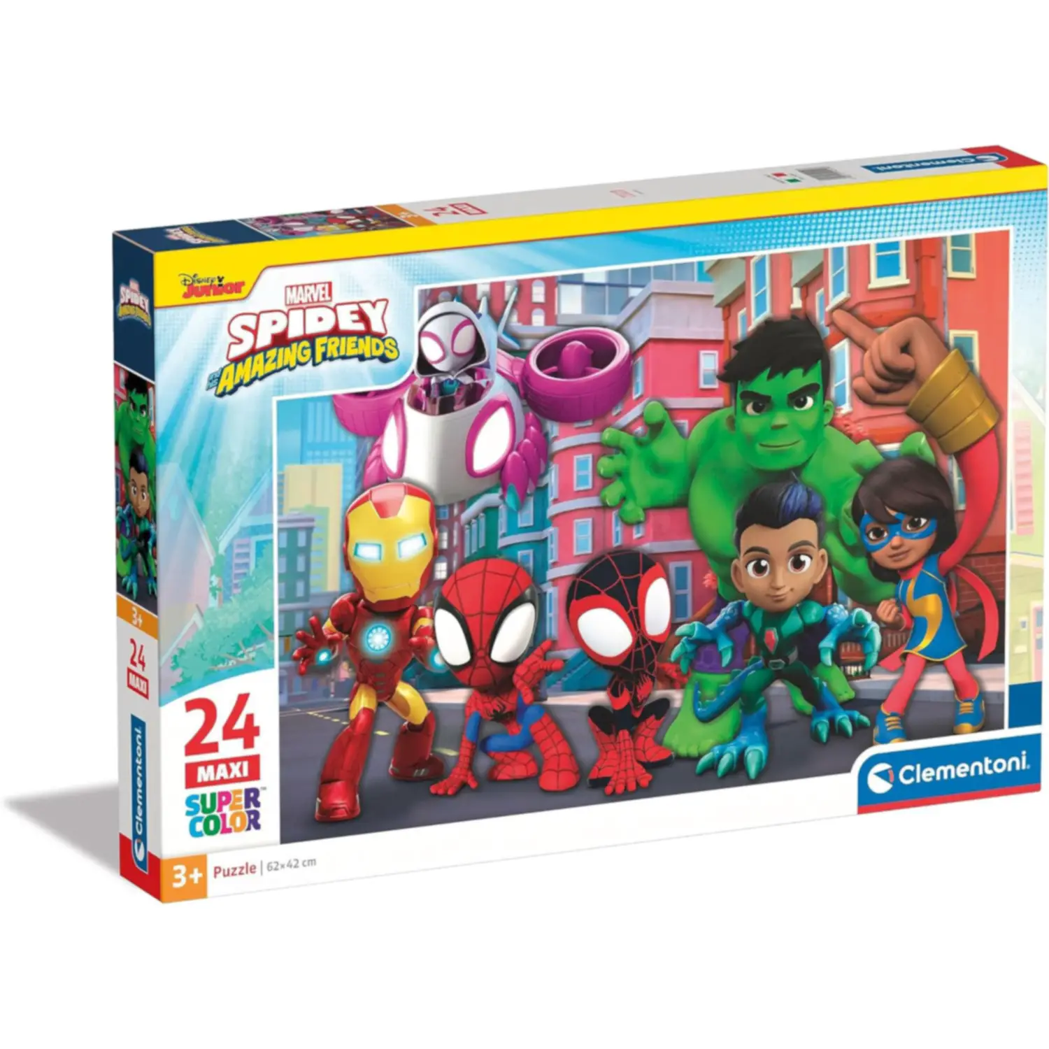 Puzzle 24 Pezzi Maxi Spidey And His Amazing Friends - Puzzle in cartone