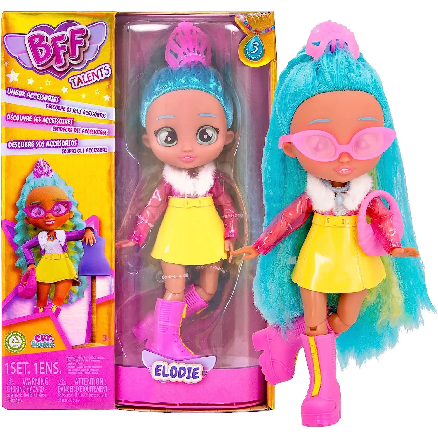 Bambola Bff By Cry Babies Series 3 Elodie - Ora a un Prezzo Super Scontato! - collezionabili bambina