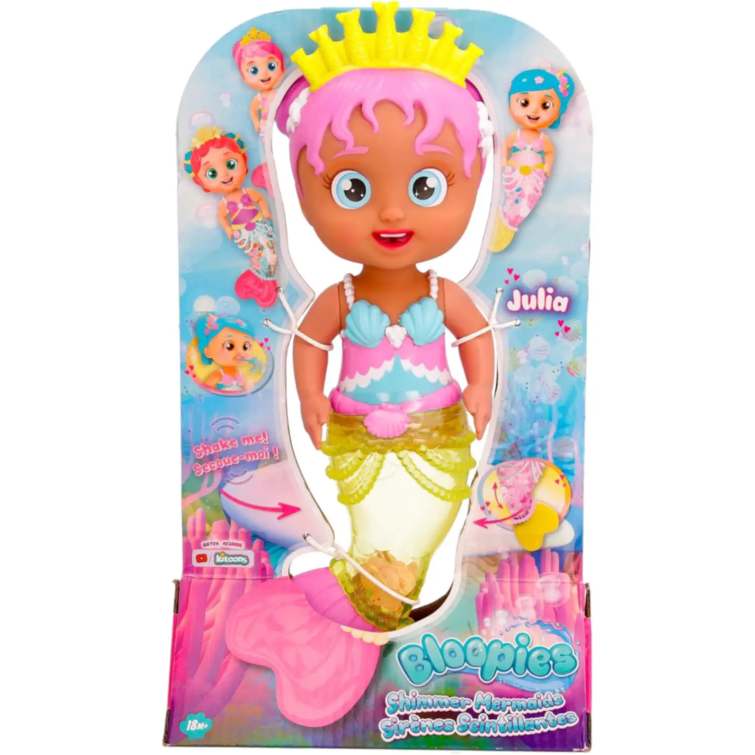 Bloopies Shimmer Mermaids Julia - Ora a un Prezzo Super Scontato! - collezionabili bambina
