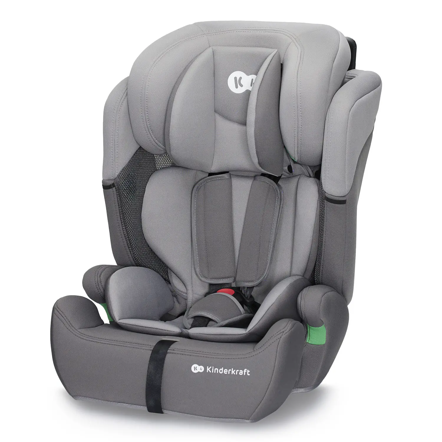 Kinderkraft Seggiolino auto Comfort Up I-Size Grey 76-150cm - bambini 76-150 cm (15m-12anni)