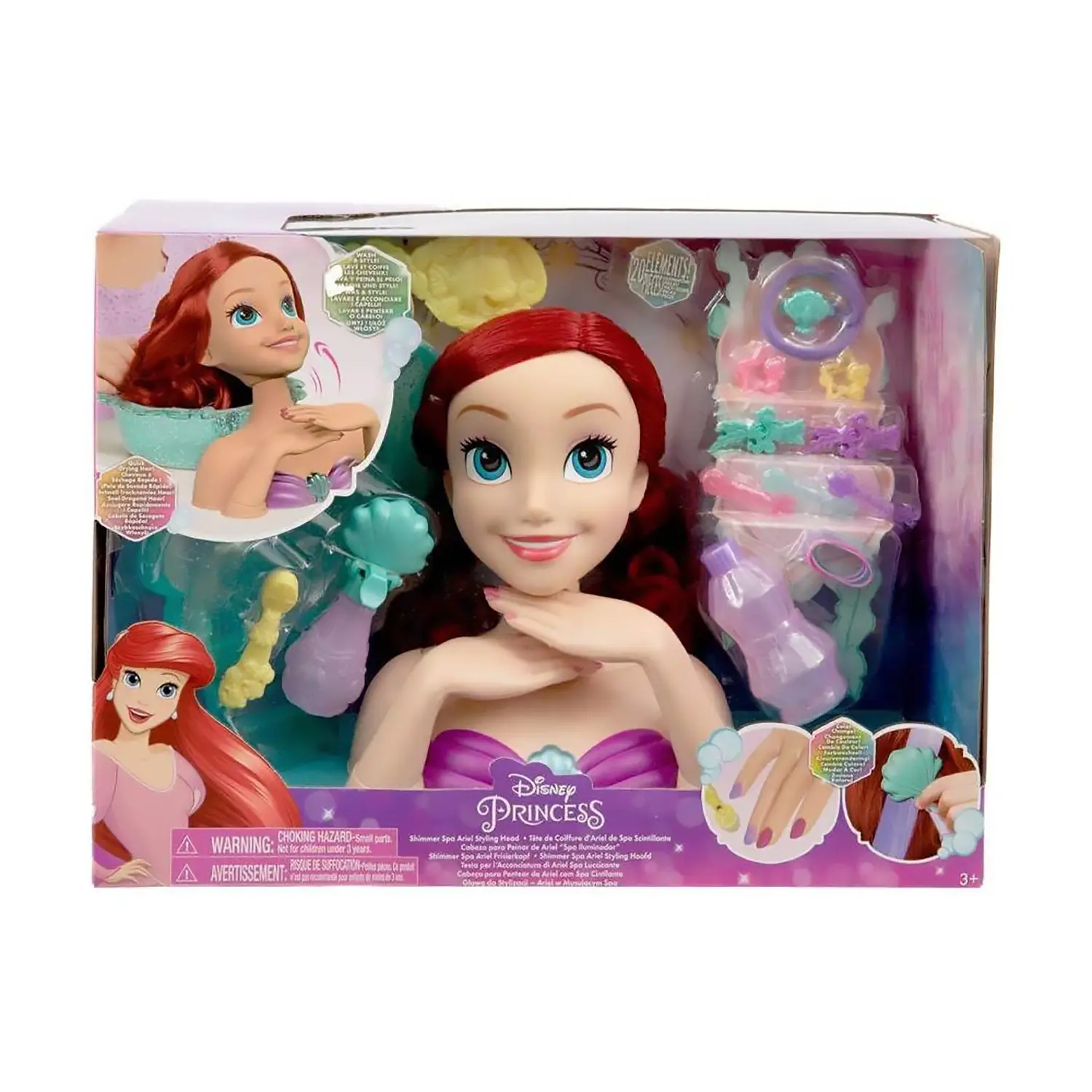Testa Sirenetta Ariel Deluxe, Styling Head - bellezza e accessori