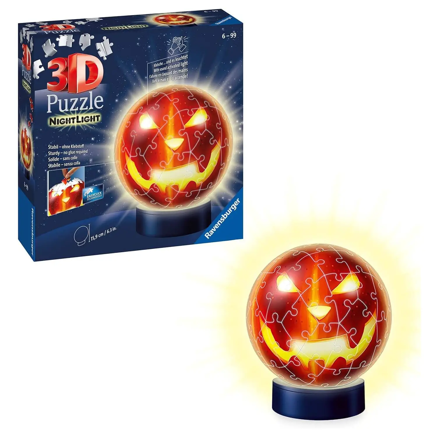 Puzzle 3d Zucca Di Halloween - puzzle 3d