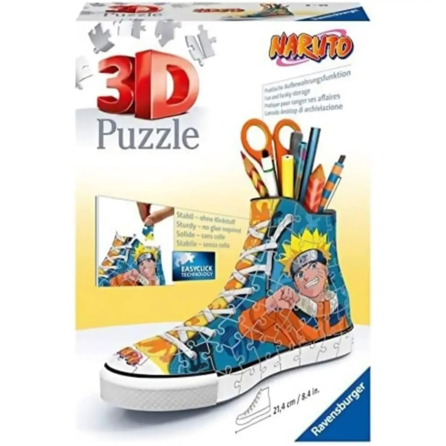 Puzzle 3D Sneaker Naruto - puzzle 3d