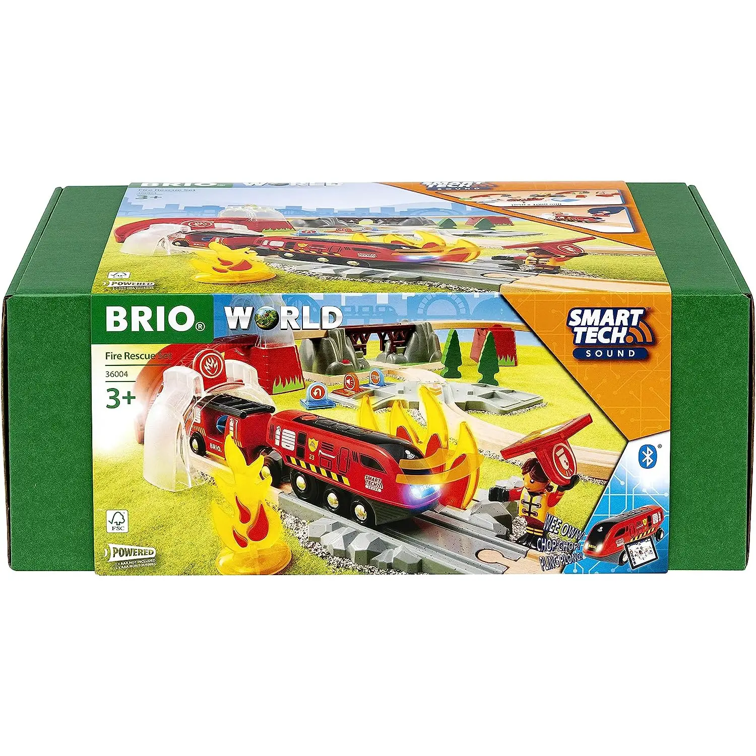 Brio Set Soccorso Antincendio Smart Tech Sound - Costruzioni in legno