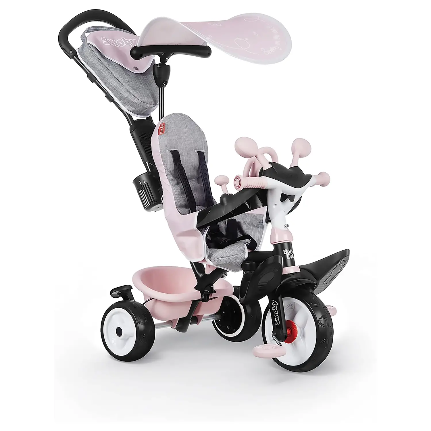 Triciclo Evolutivo 3 in 1 Rosa Baby Drive Comfort - Primi movimenti