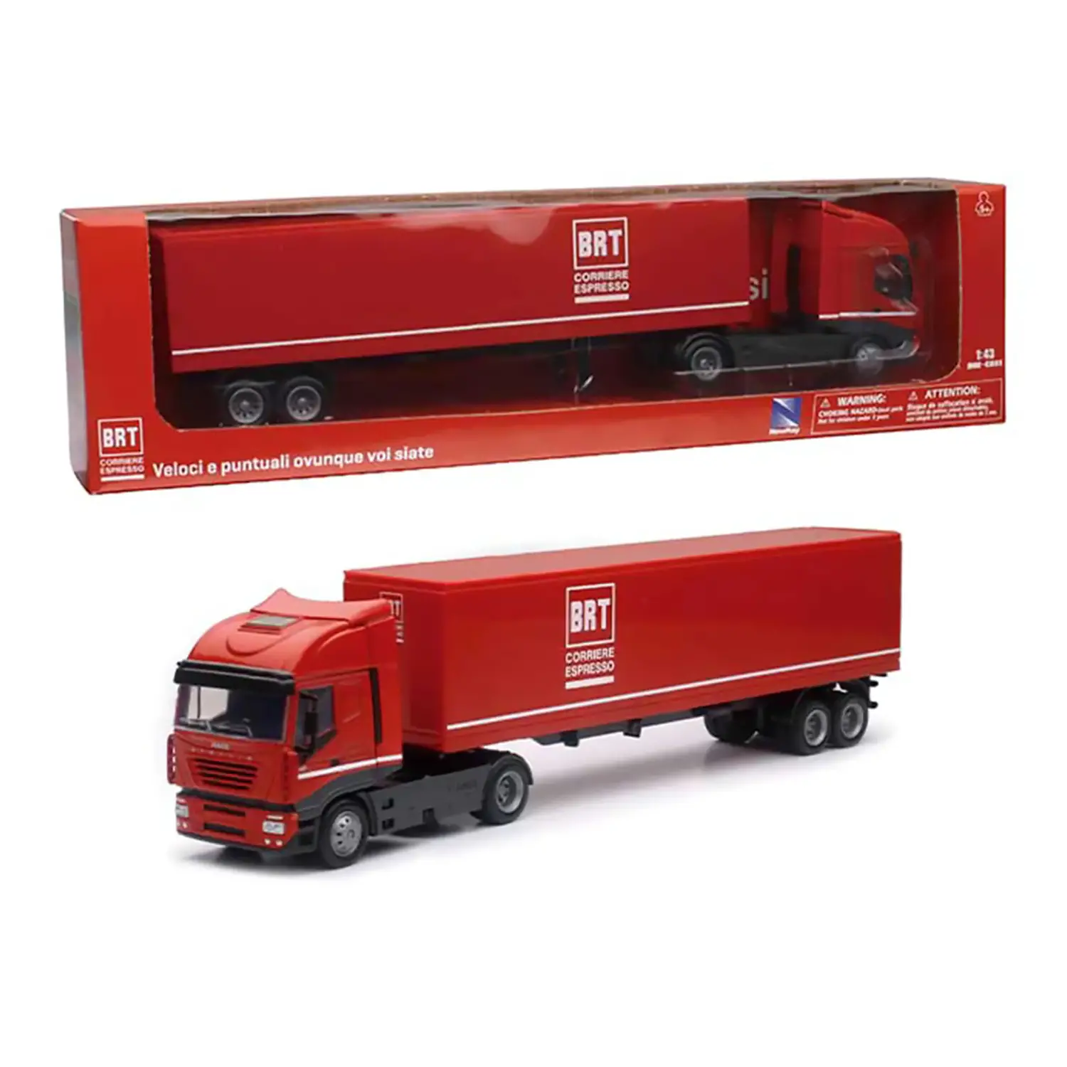 Camion Iveco Stralis BRT, scala 1:43 - radiocomandi
