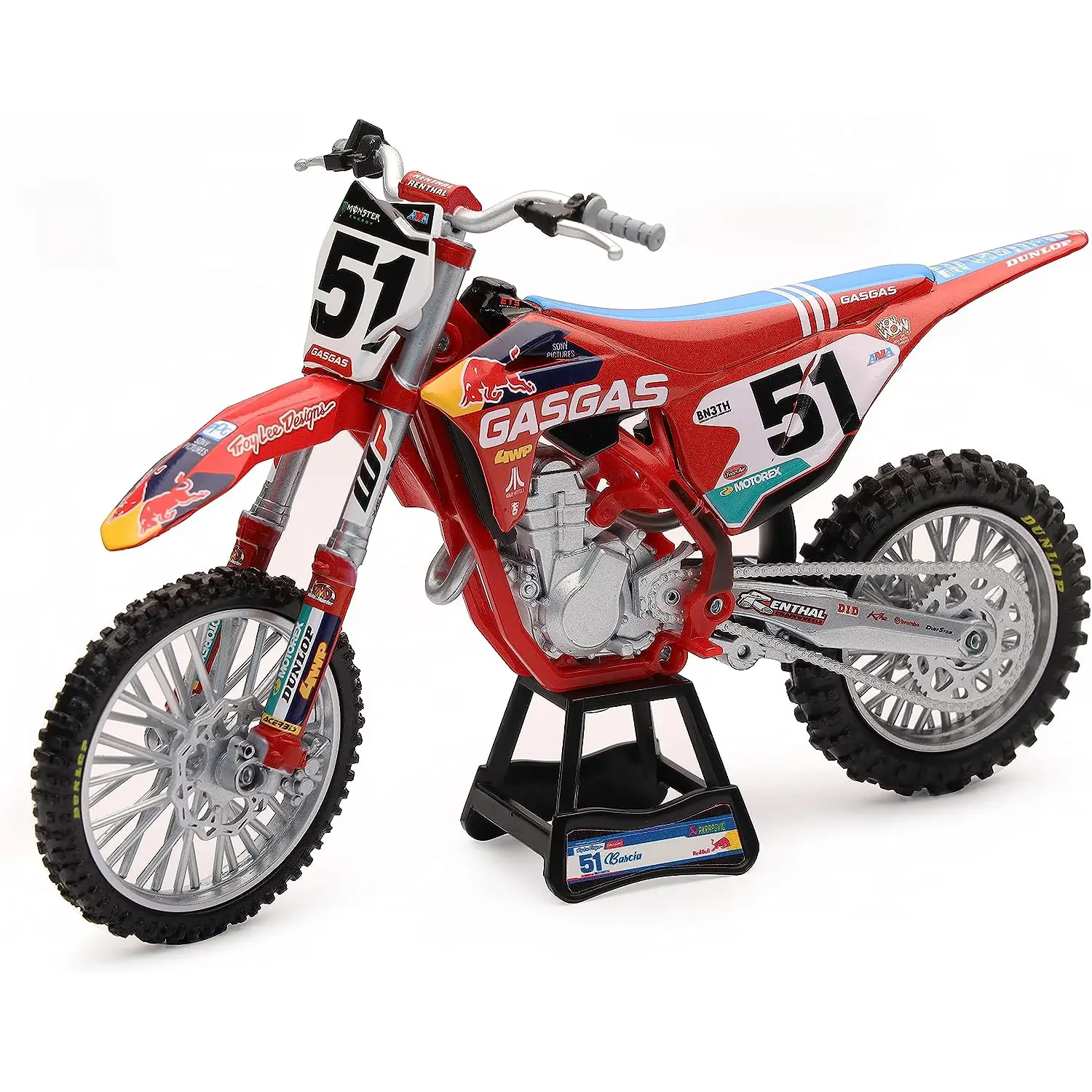 Redbull Gasgas MC450F 12 Scala 1:12 - diecast