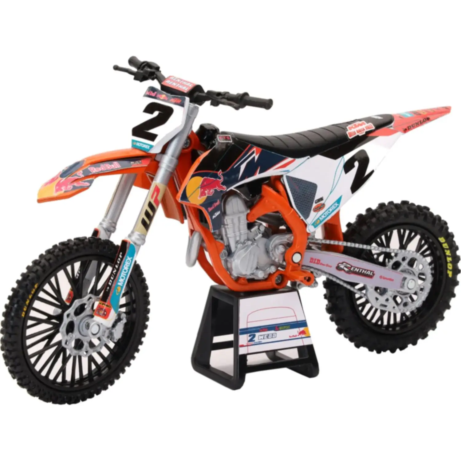 Red Bull Ktm 450SX-F Factory Racing Team Scala 1:12 - diecast