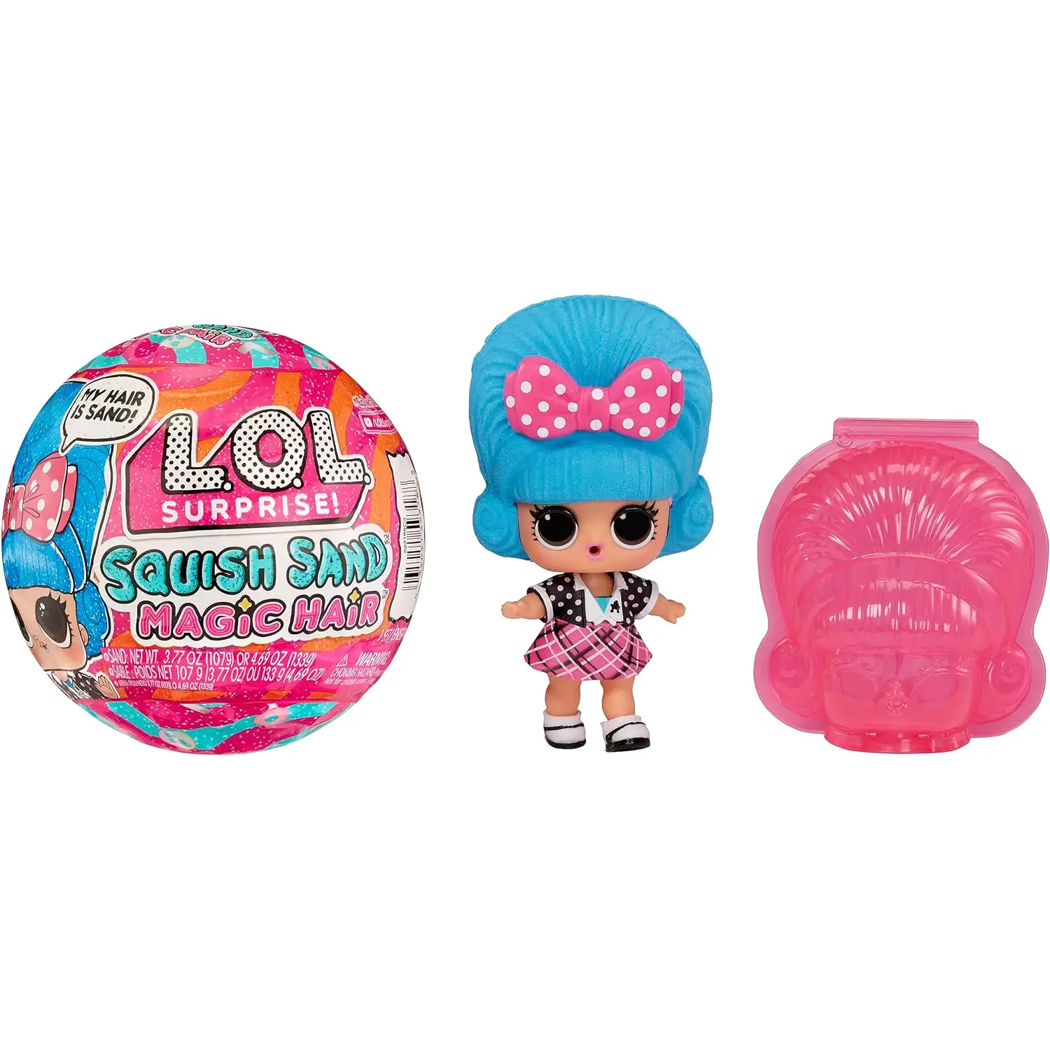 LOL Surprise Squish Sand Magic Hair Tots Assortita - collezionabili bambina