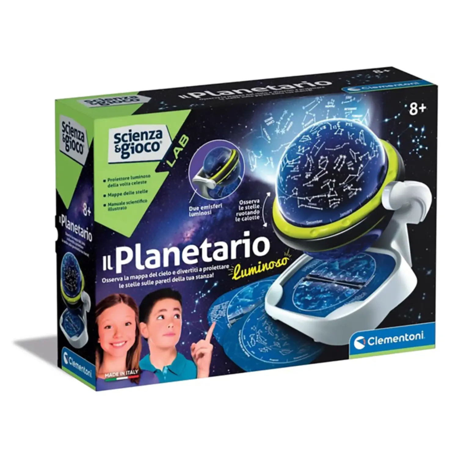 Scienza & Gioco – Il Planetario Clementoni – Planetario con Proiettore di Stelle - giochi scientifici