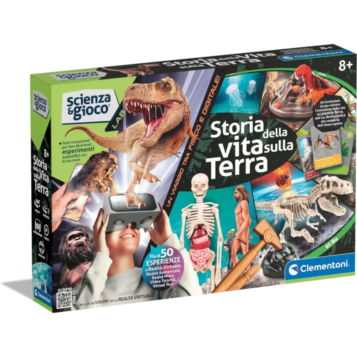 Scienza & Gioco – Storia della Vita sulla Terra Clementoni - giochi scientifici