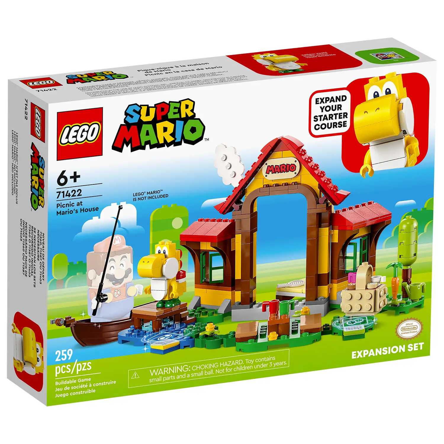 Lego Super Mario - Pack di espansione picnic alla casa di Mario 71422 - lego