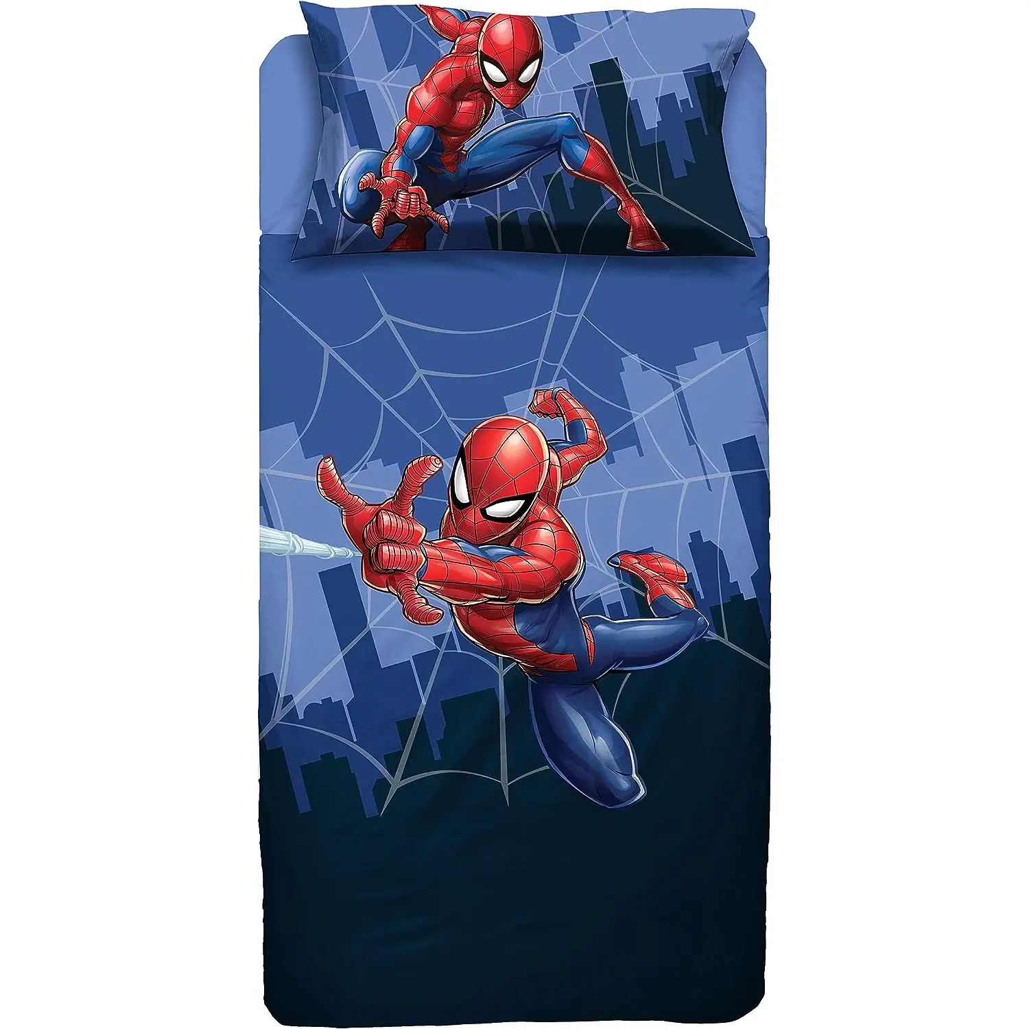 Completo 1 Piazza Spiderman Piazzato - biancheria casa