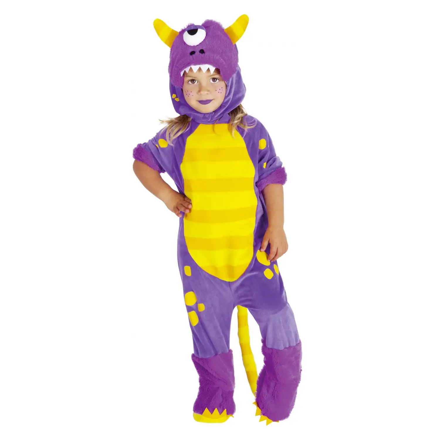 Costume Da Mostro - Taglia Toddler - 1/2 anni - Abiti halloween