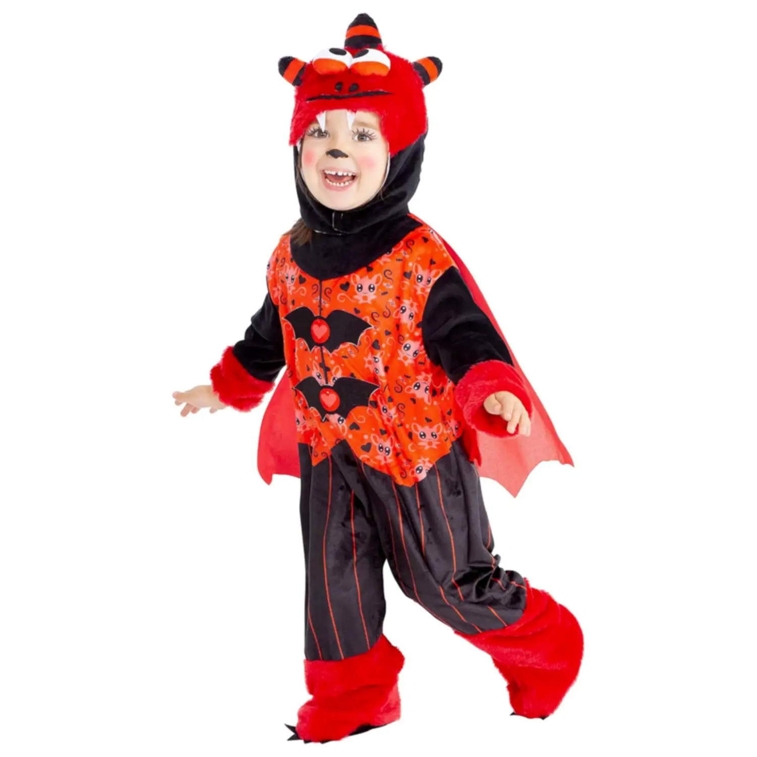 Costume Monster Vampi - Taglia Toddler - 1/2 anni - Abiti halloween