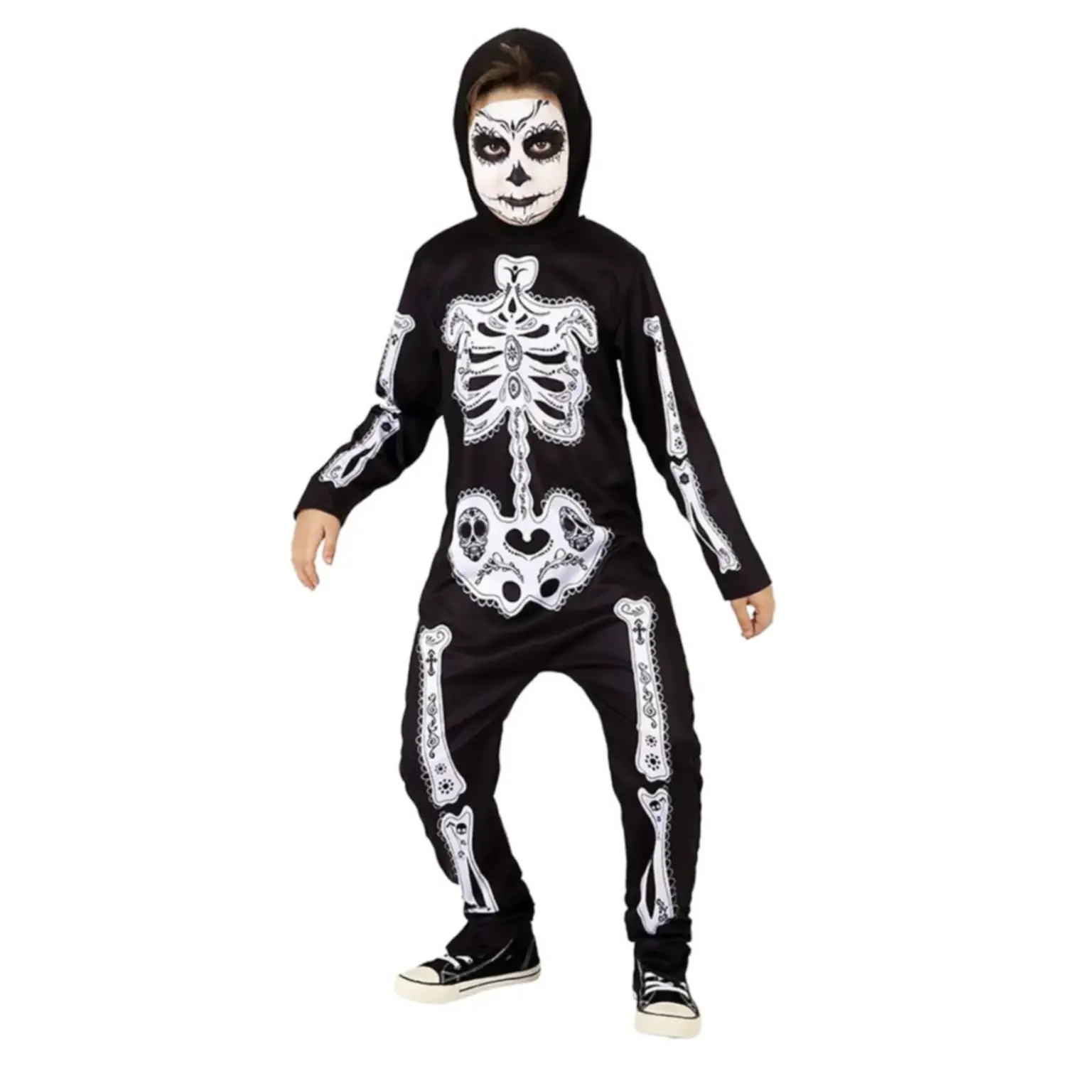 Costume Festa dei Morti per Bambini - Taglia L - 8/10 anni - Abiti halloween