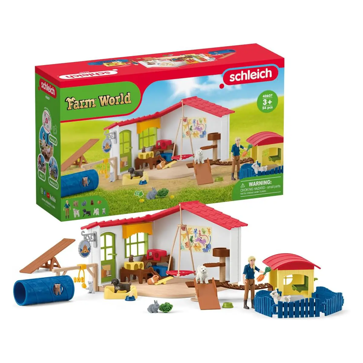 Schleich Pet Hotel 42607 - Animali