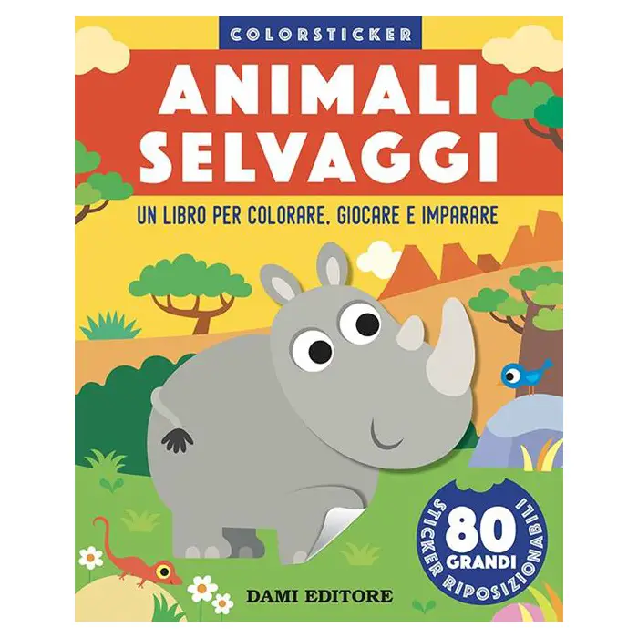 Colorsticker - Animali Selvaggi - Prima biblioteca