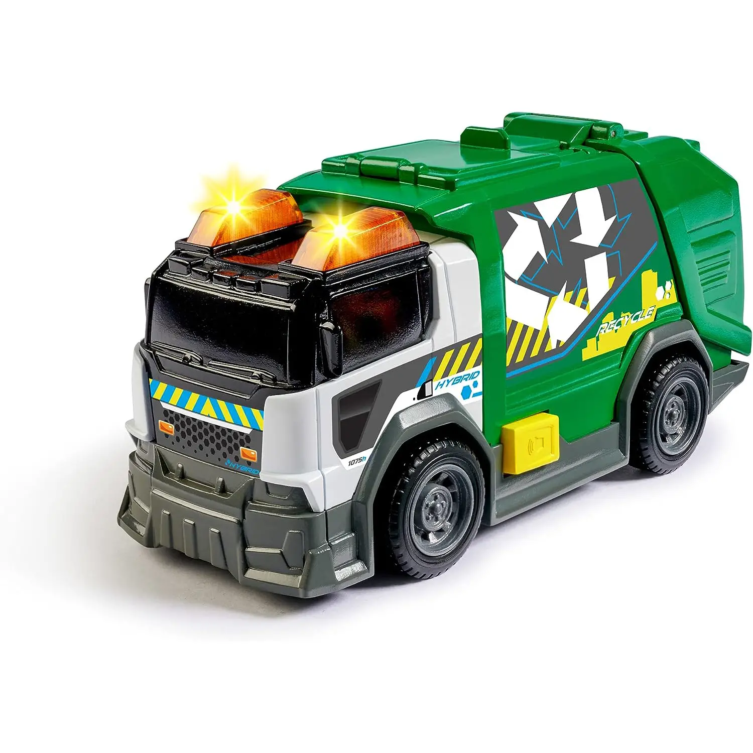 Dickie Toys City Heroes Camion Ecologia cm.15 con luci e suoni - modellini