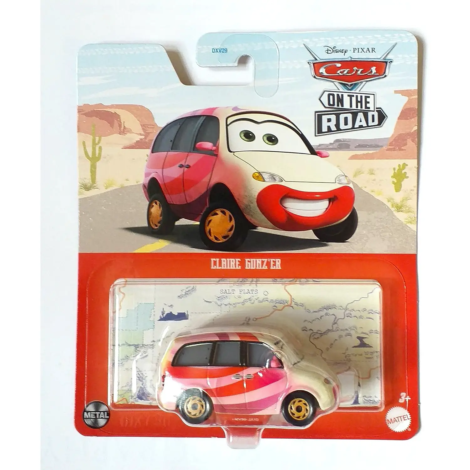 Cars Personaggio 1:55 Claire Gunz'er Hky30 - modellini
