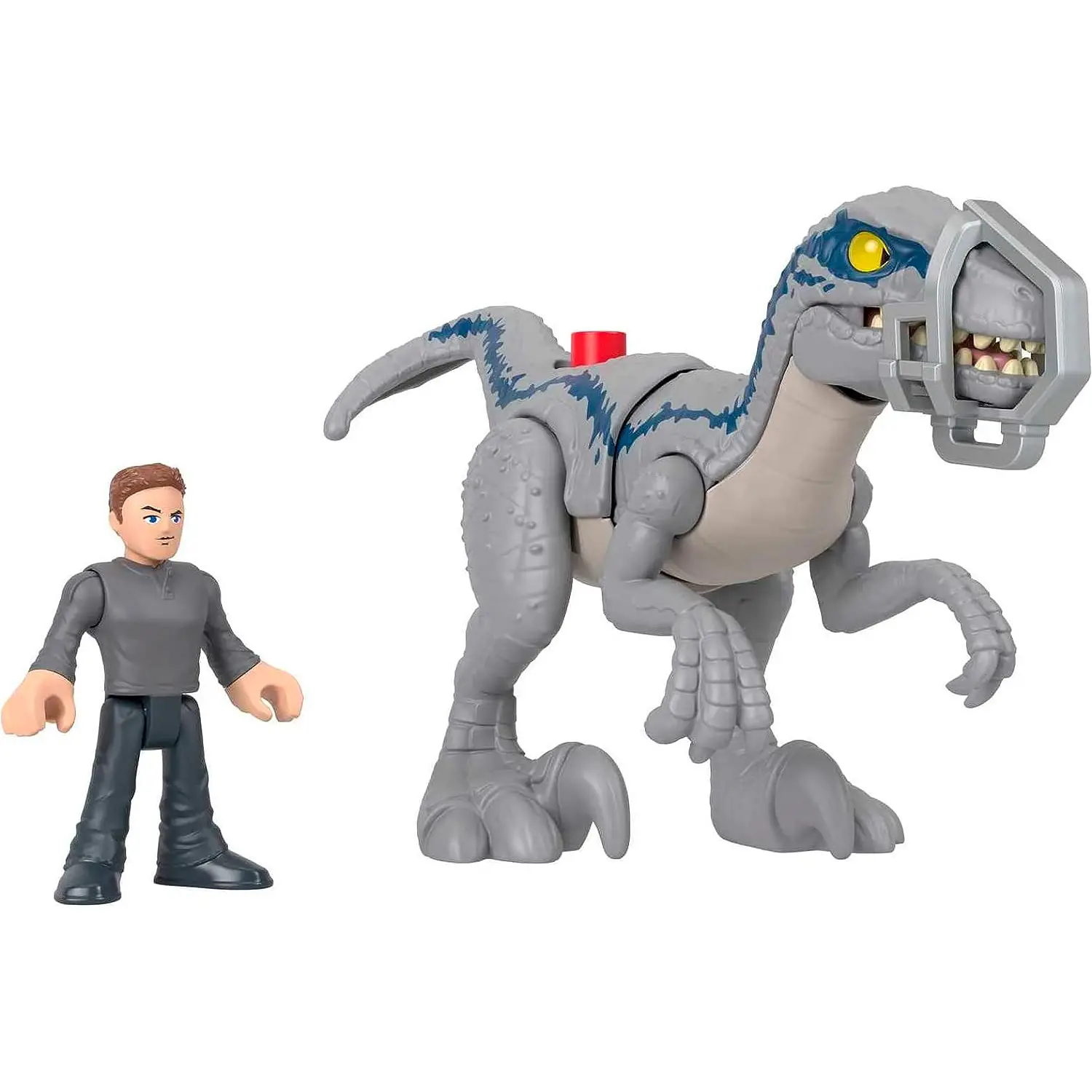 Jurassic World Set Personaggio Con DinosauroHKG15 - play set