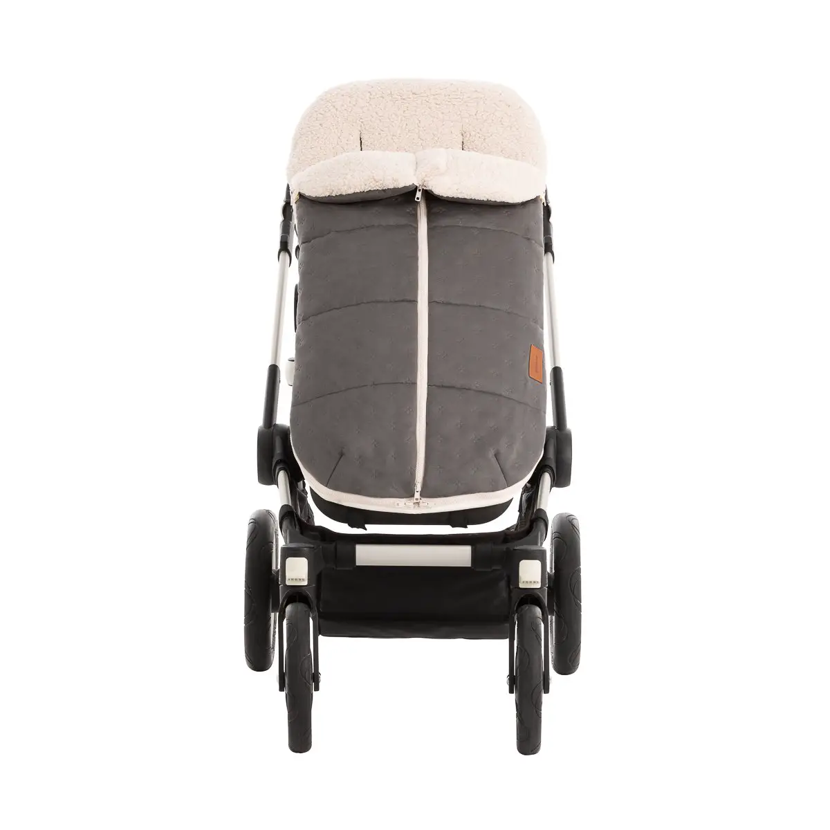 Sacco per passeggino Universale Soft Winter Grau 45x98x3 Cm - sacchi termici