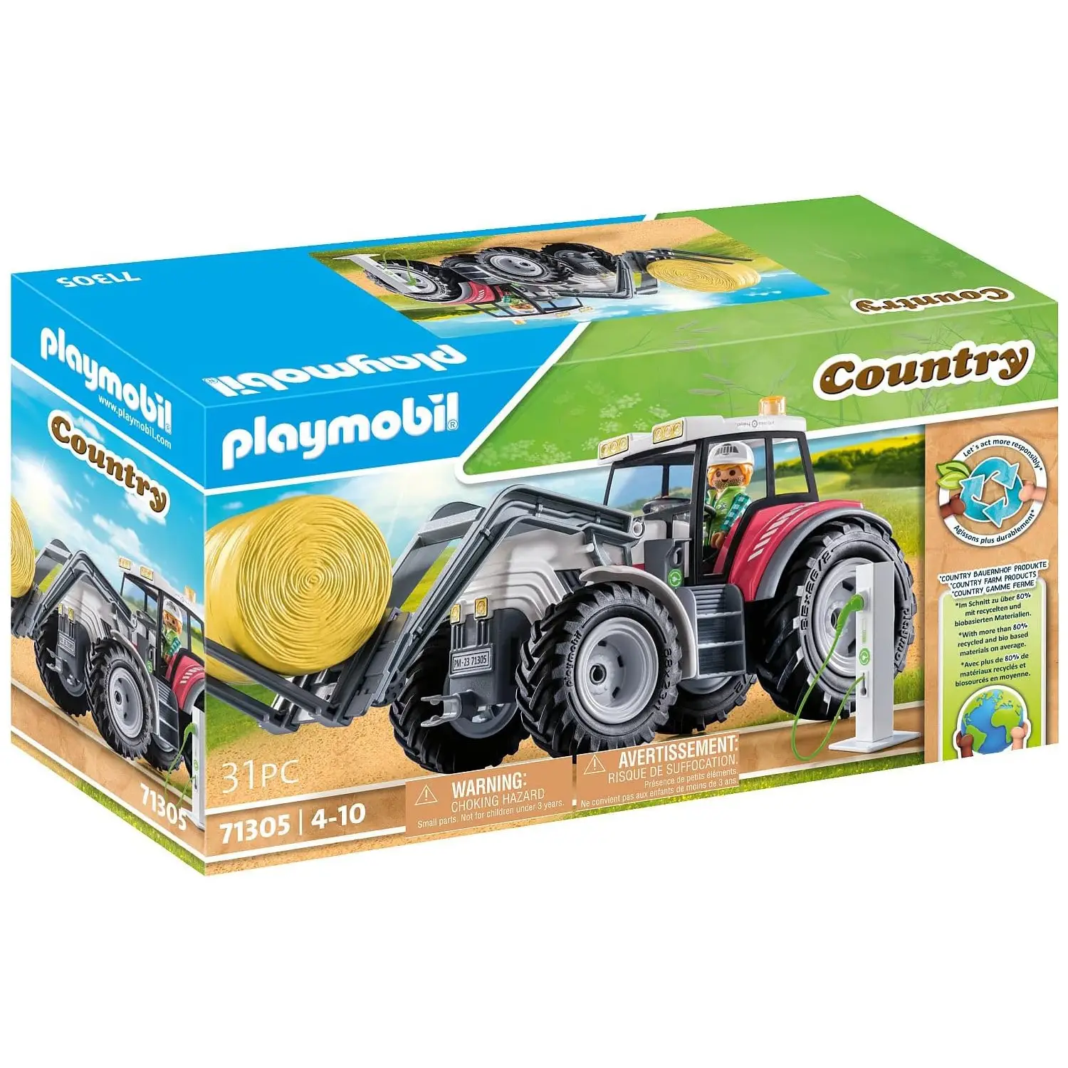 Trattore con Accessori Playmobil Country - playmobil