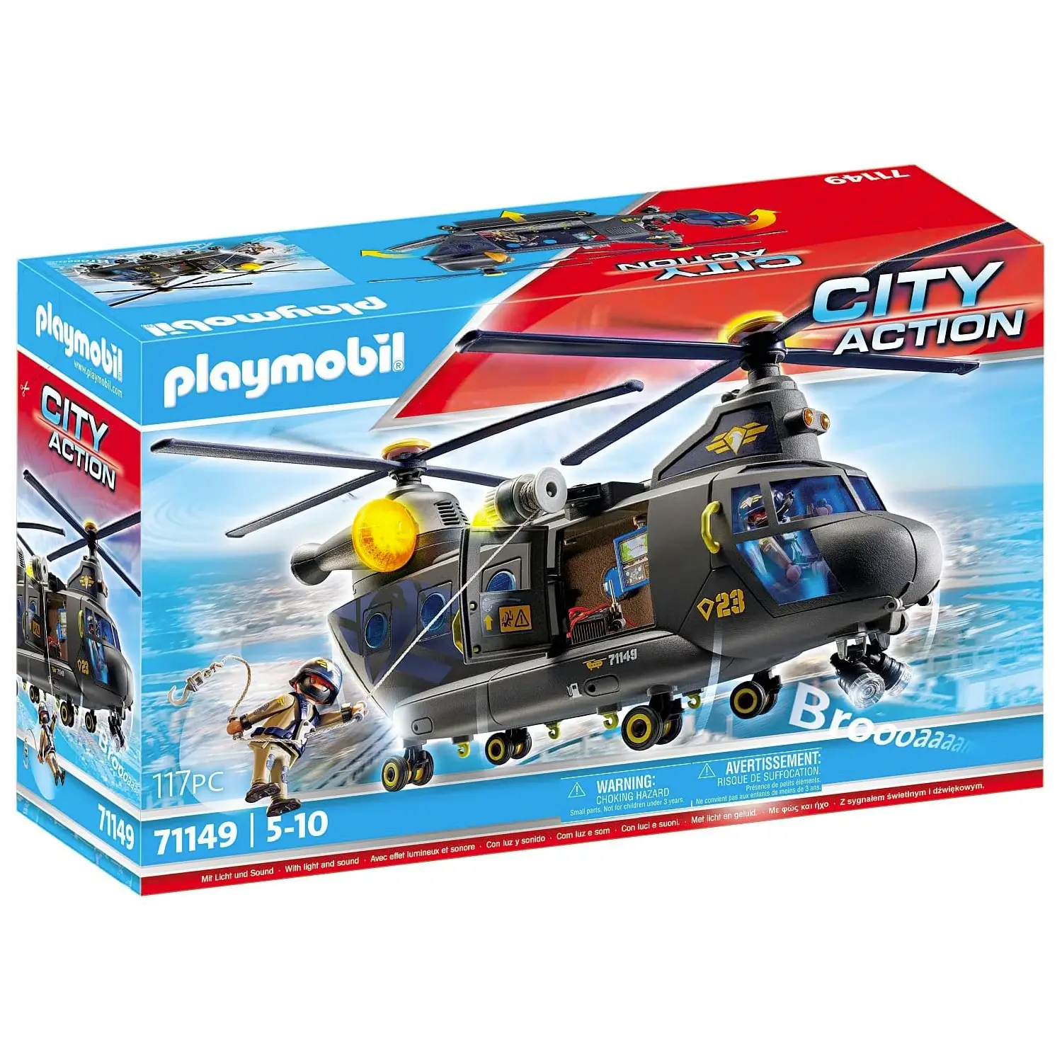 Unità Speciale - Elicottero Playmobil City Action - playmobil