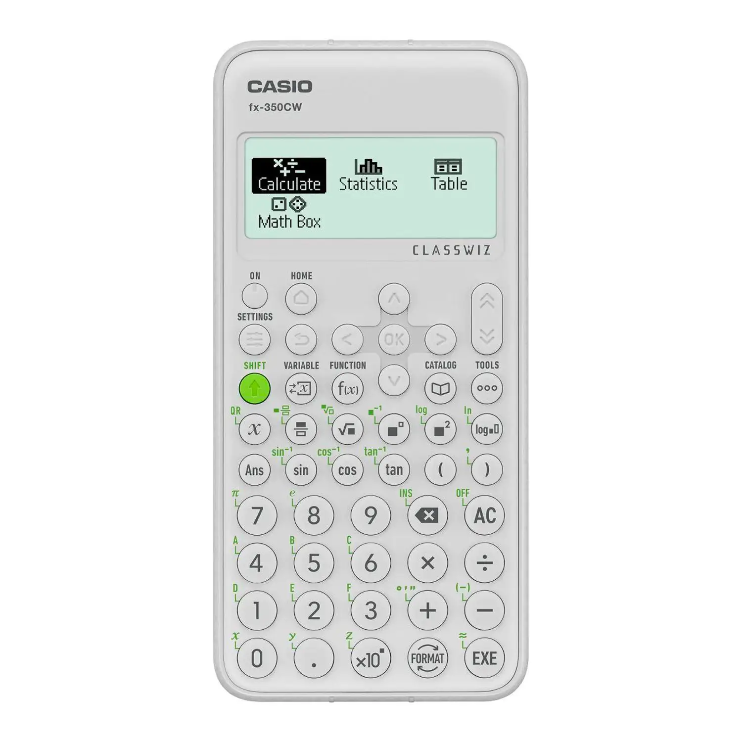 Calcolatrice Scientifica Ideale per la Scuola CASIO FX-350 CW - Accessori ufficio
