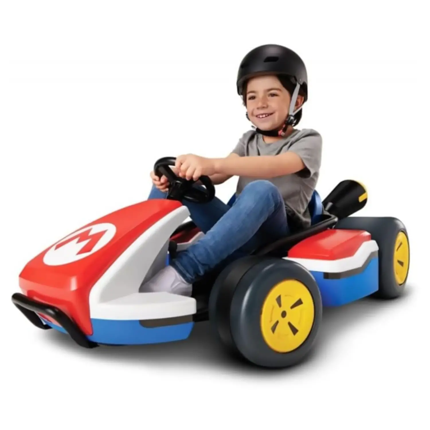 Auto Elettrica Cavalcabile Mario Kart Ride-on Racer 24v - auto