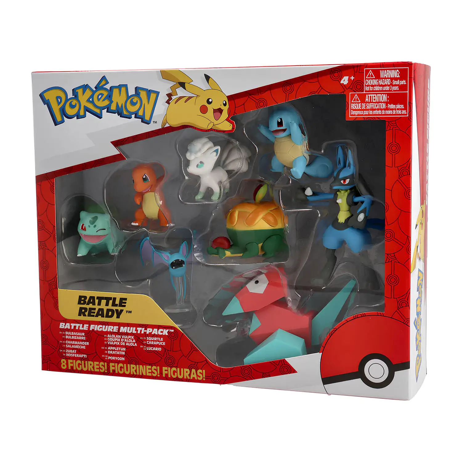 Pokemon Confezione Deluxe 8 Personaggi Assortiti - action figures ed accessori