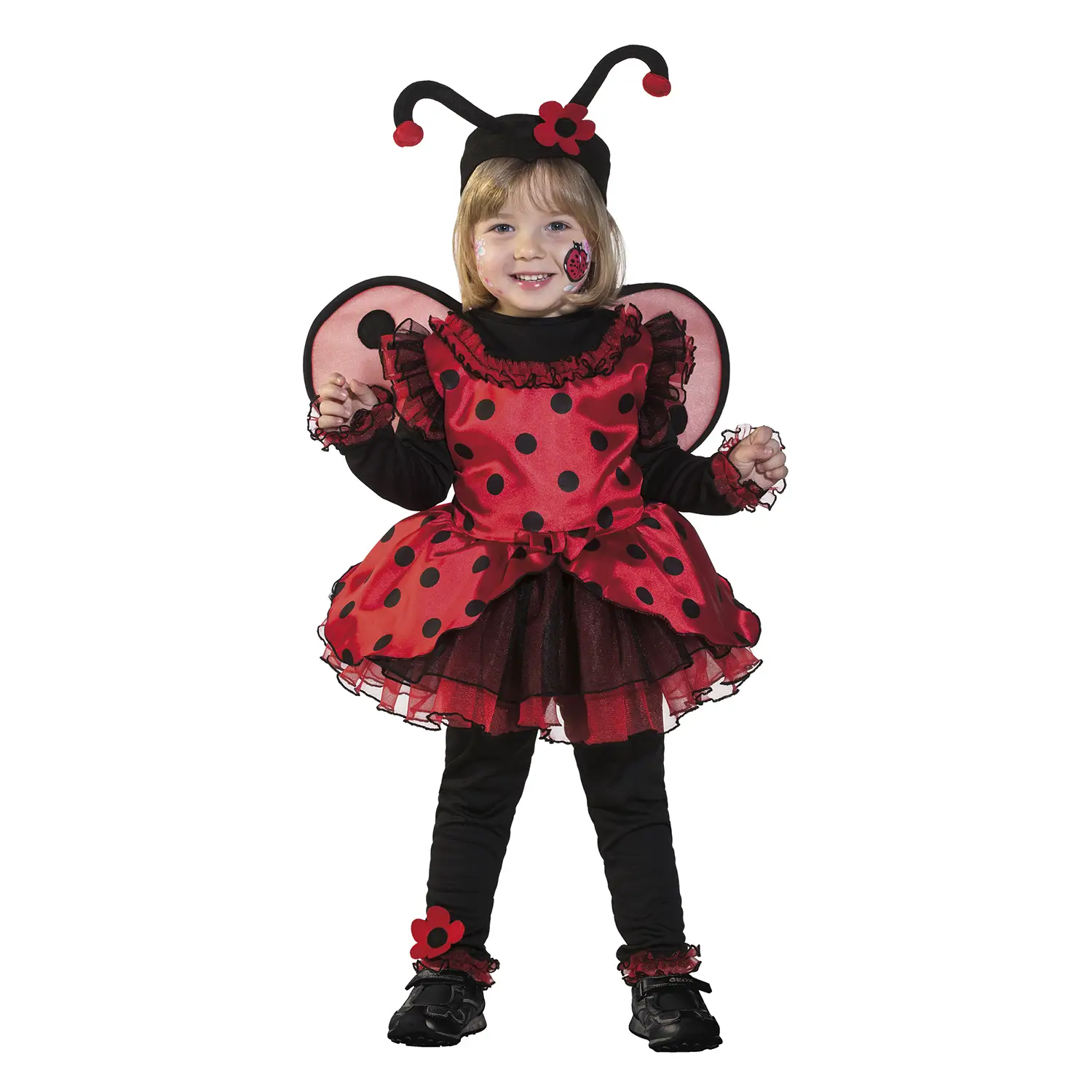Costume Coccinella Lucy Easy Baby 2/3 Anni - abiti bambino e bambina