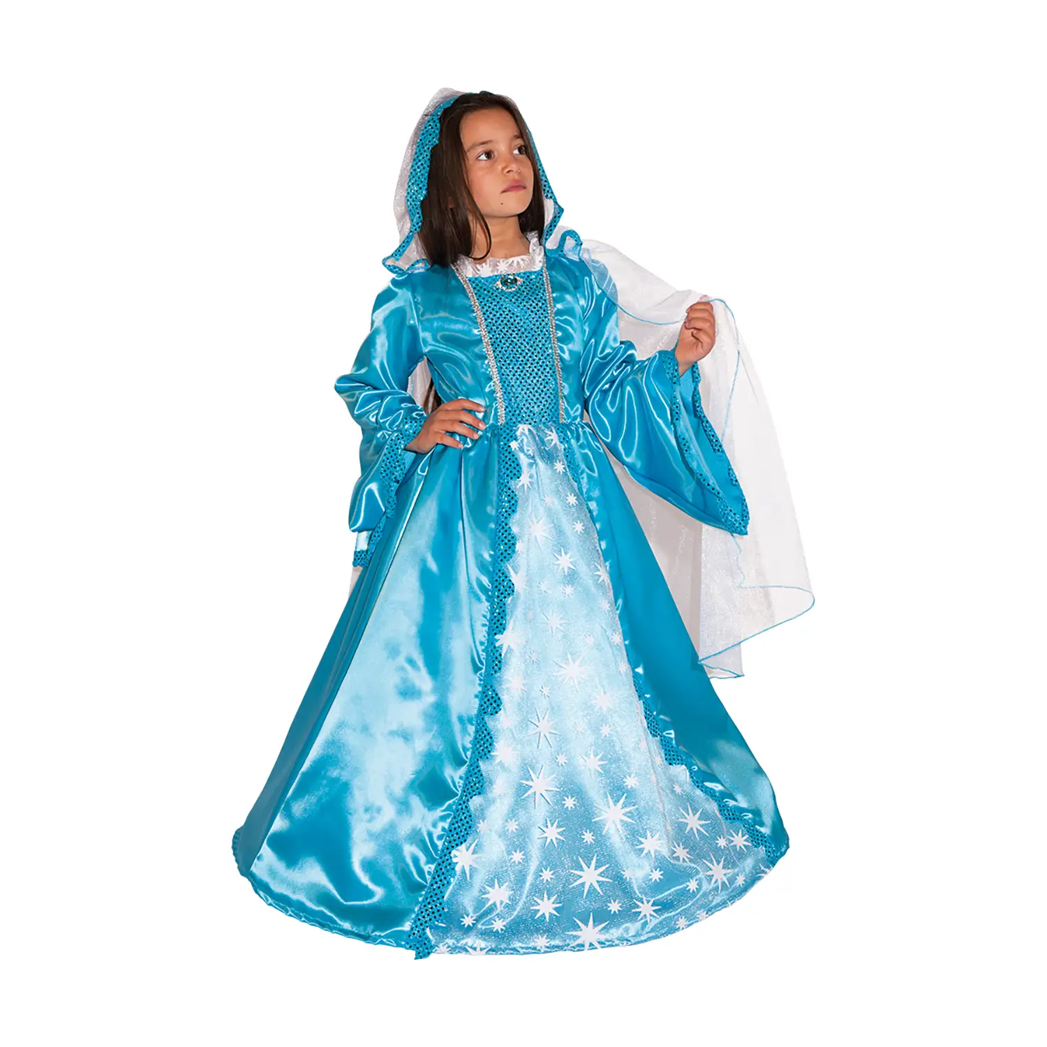 Costume Magia di Ghiaccio Bambina 3/4 Anni - abiti bambino e bambina