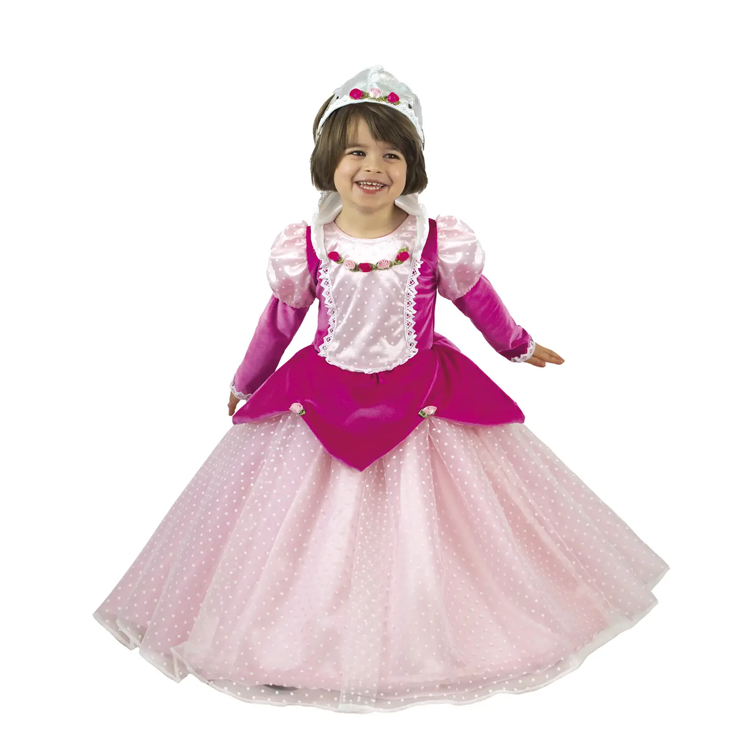 Costume Principessa Rosellina Baby 2/3 Anni - abiti bambino e bambina