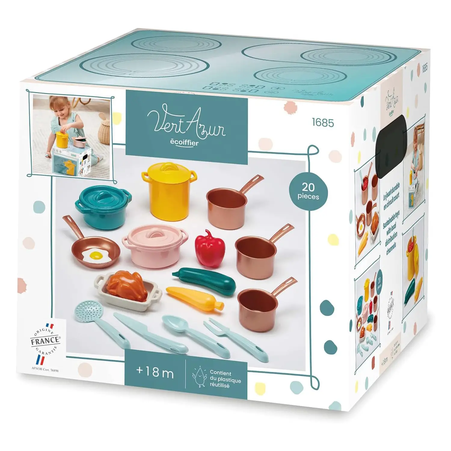 Set Pentole e Tegami 20 Pezzi - bellezza e accessori
