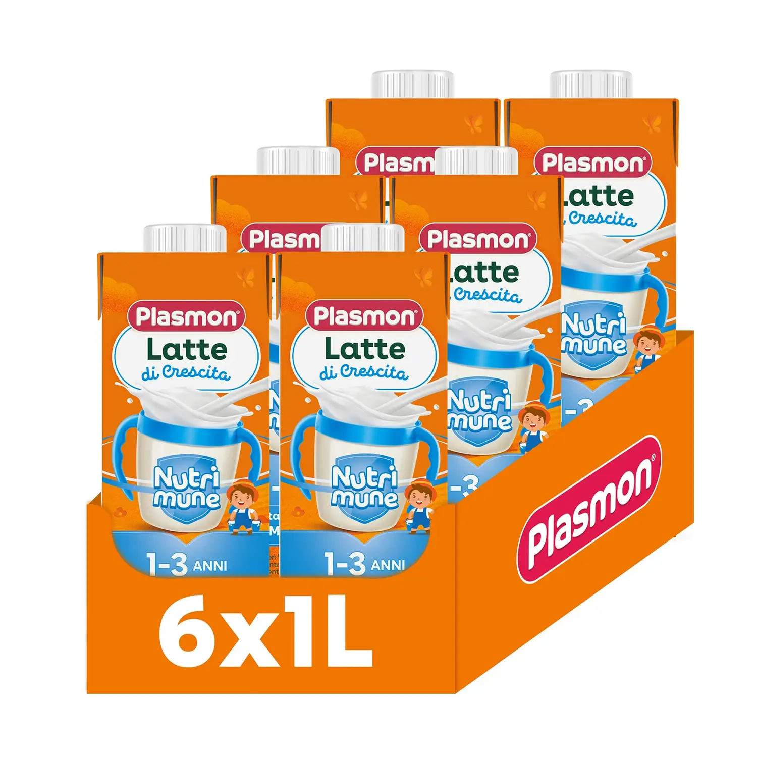 Latte Plasmon Stage 12-36 6x1000 ml - latti artificiali
