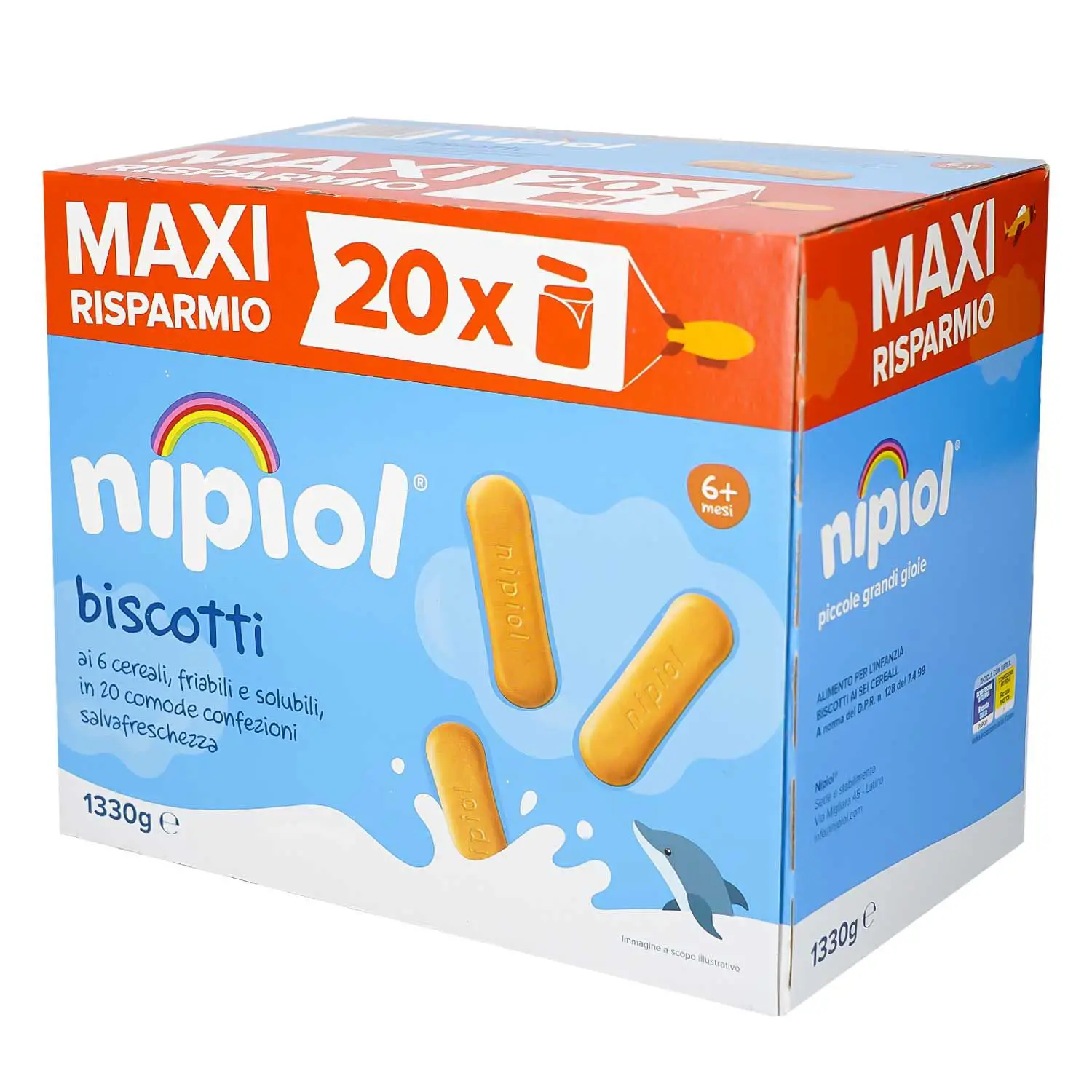 Biscotto Nipiol gr. 1330 - biscotti