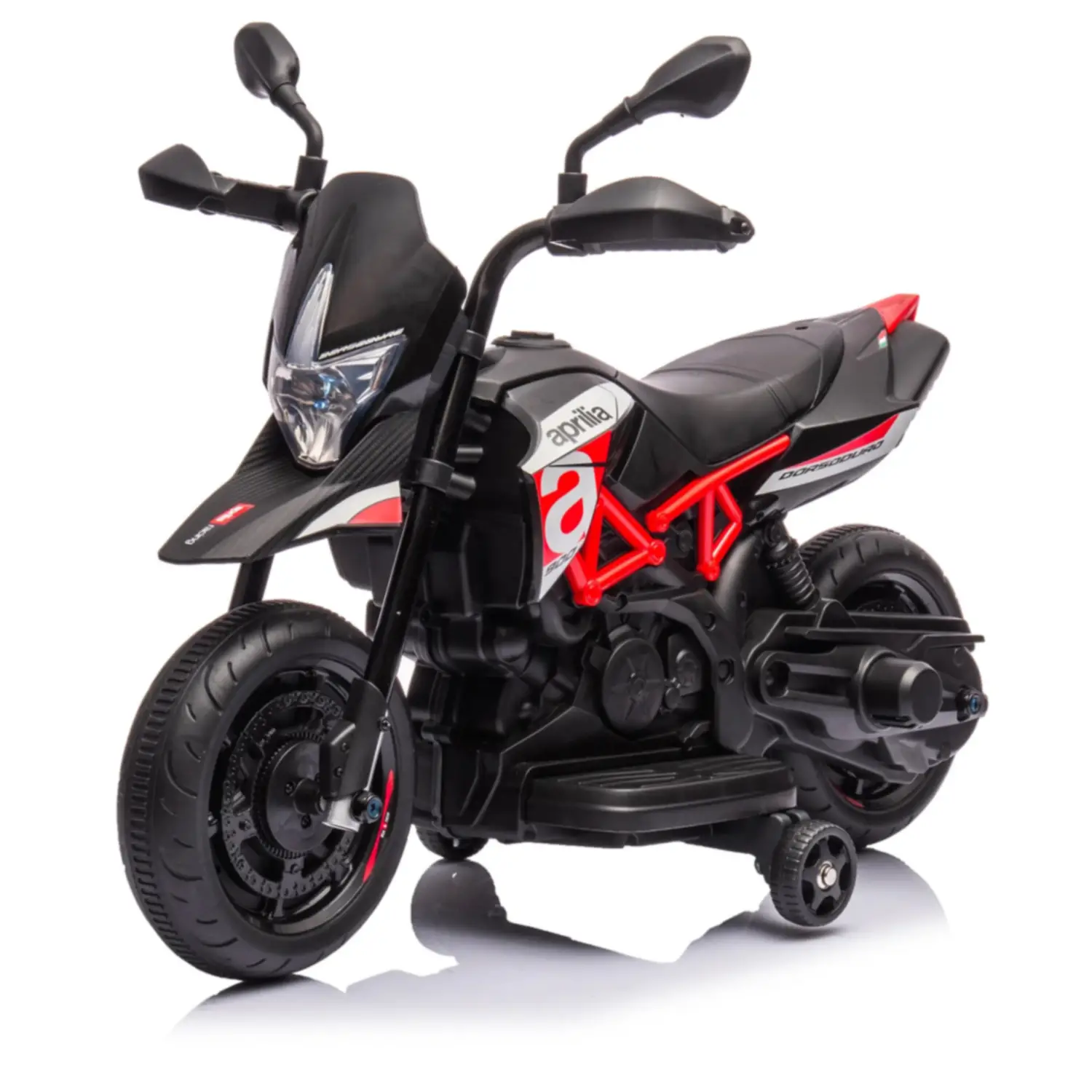 Moto Elettrica per Bambini Aprilia Dorsoduro Small Rossa - moto