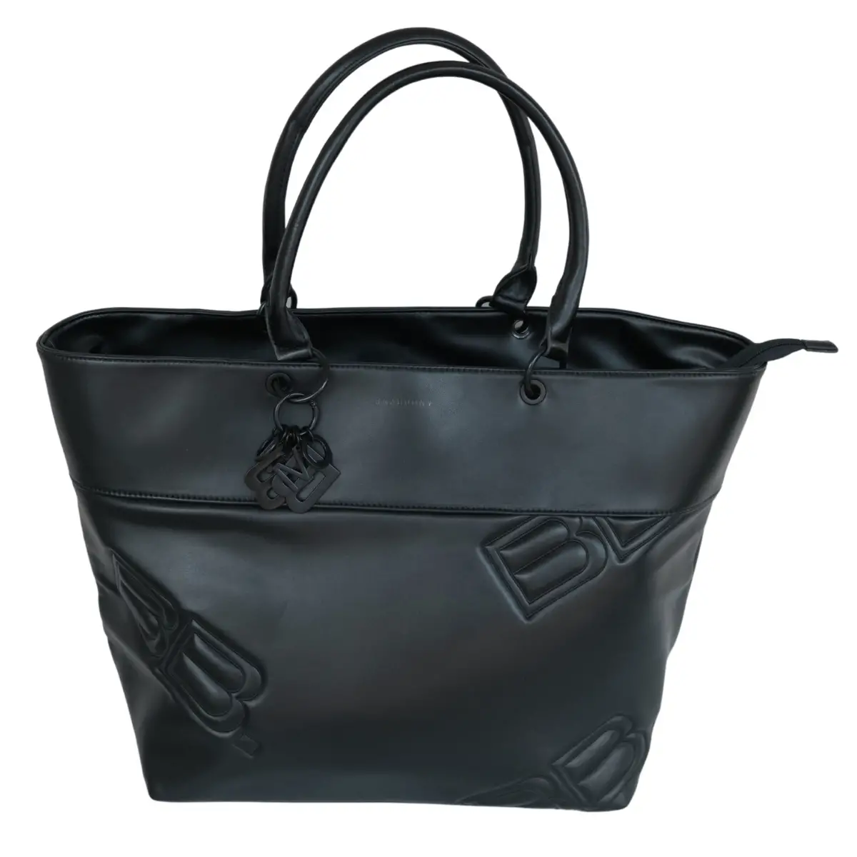 Borsa a Tracolla In Ecopelle Nera Bamboom - borse e zaini