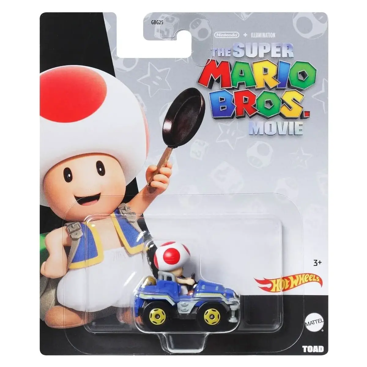 Hot Wheels - Super Mario Bros - Toad e Suono Quad HKD58 - modellini