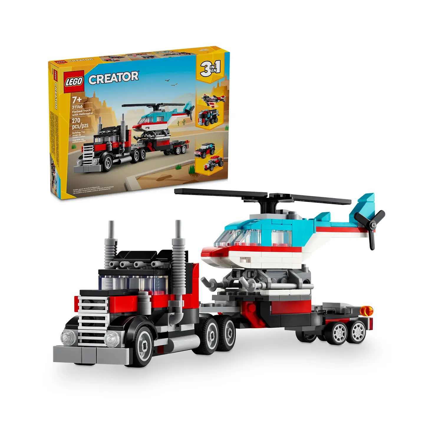 Lego Creator Autocarro con Elicottero 31146 - lego